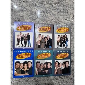 Seinfeld complete series DVD lot seasons 1, 2, 4, 5, 6, 7, 8